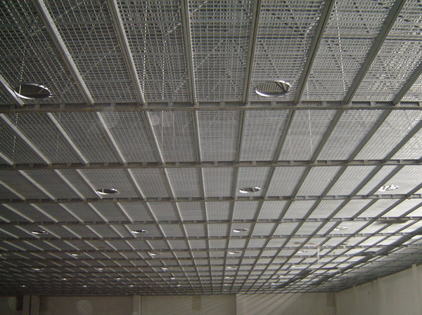 吊顶钢格栅在工业领域使用情况